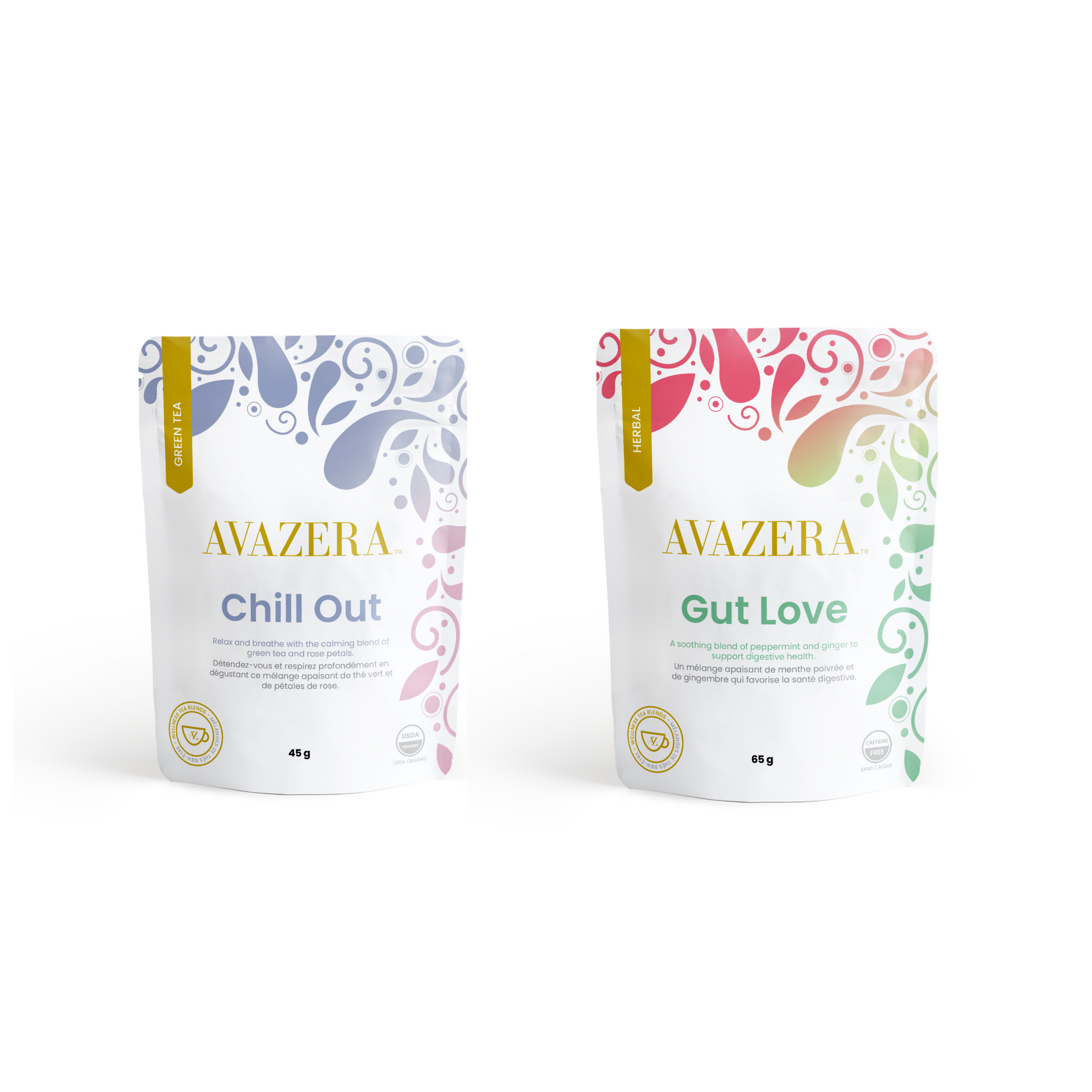 Avazera Wellness Loose Leaf Tea Duo